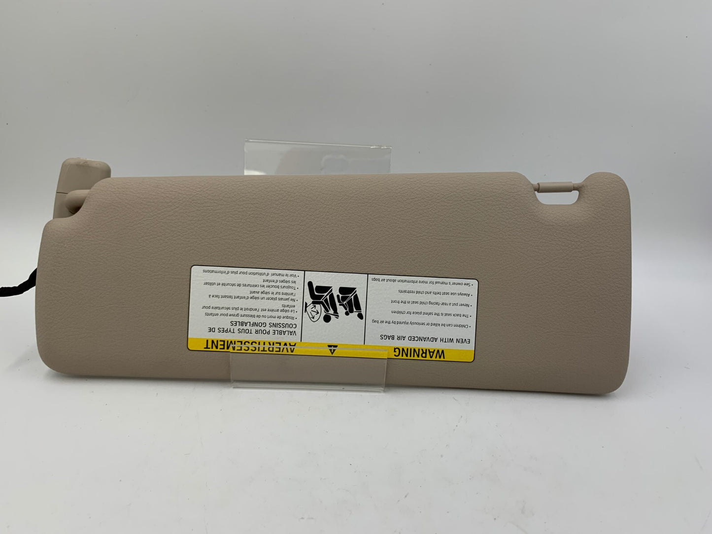 2012-2018 BMW 328i Passenger Sun Visor Gray OEM C02B22050