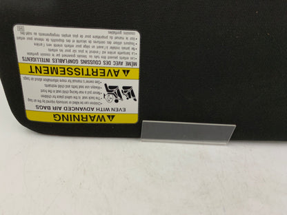 2015-2021 Subaru WRX Passenger Sun Visor Black Illuminated OEM B02B39049