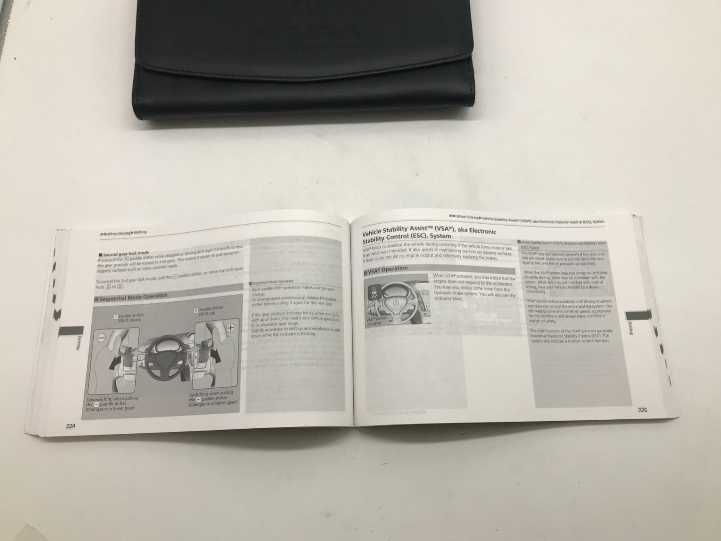 2021 Acura ILX Owners Manual Set with Leather Case OEM D01B56059