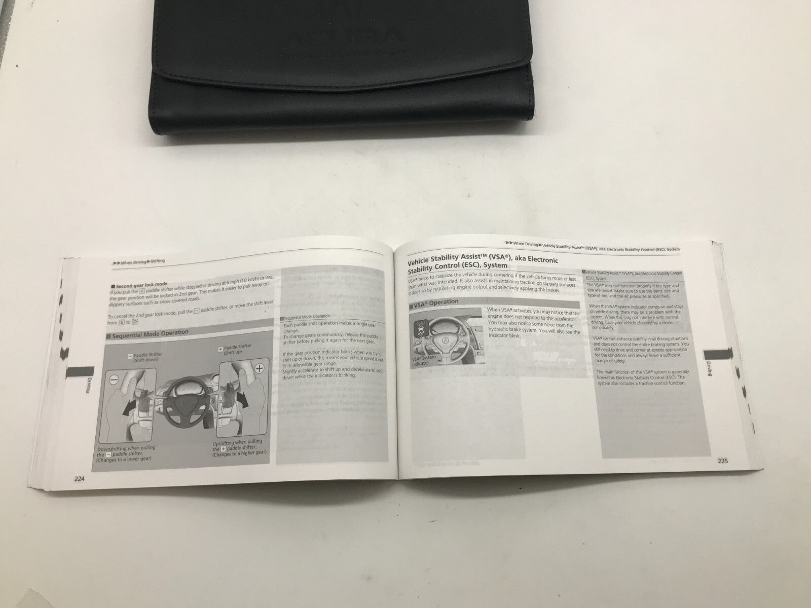 2021 Acura ILX Owners Manual Set with Leather Case OEM D01B56059