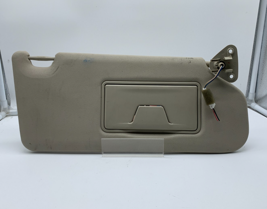 2014-2015 Mitsubishi Outlander Passenger Sun Visor Sunvisor Beige OEM B03B47064