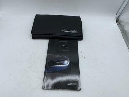2015 Chrysler 200 Owners Manual with Case OEM C02B50024