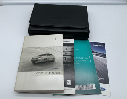 2013 Lincoln MKZ Owners Manual Set with Case OEM B03B04013