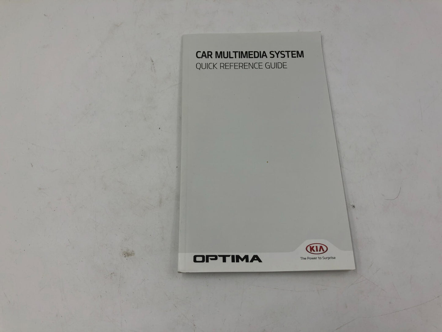2018 Kia Optima Owners Manual Set with Case OEM A04B05008