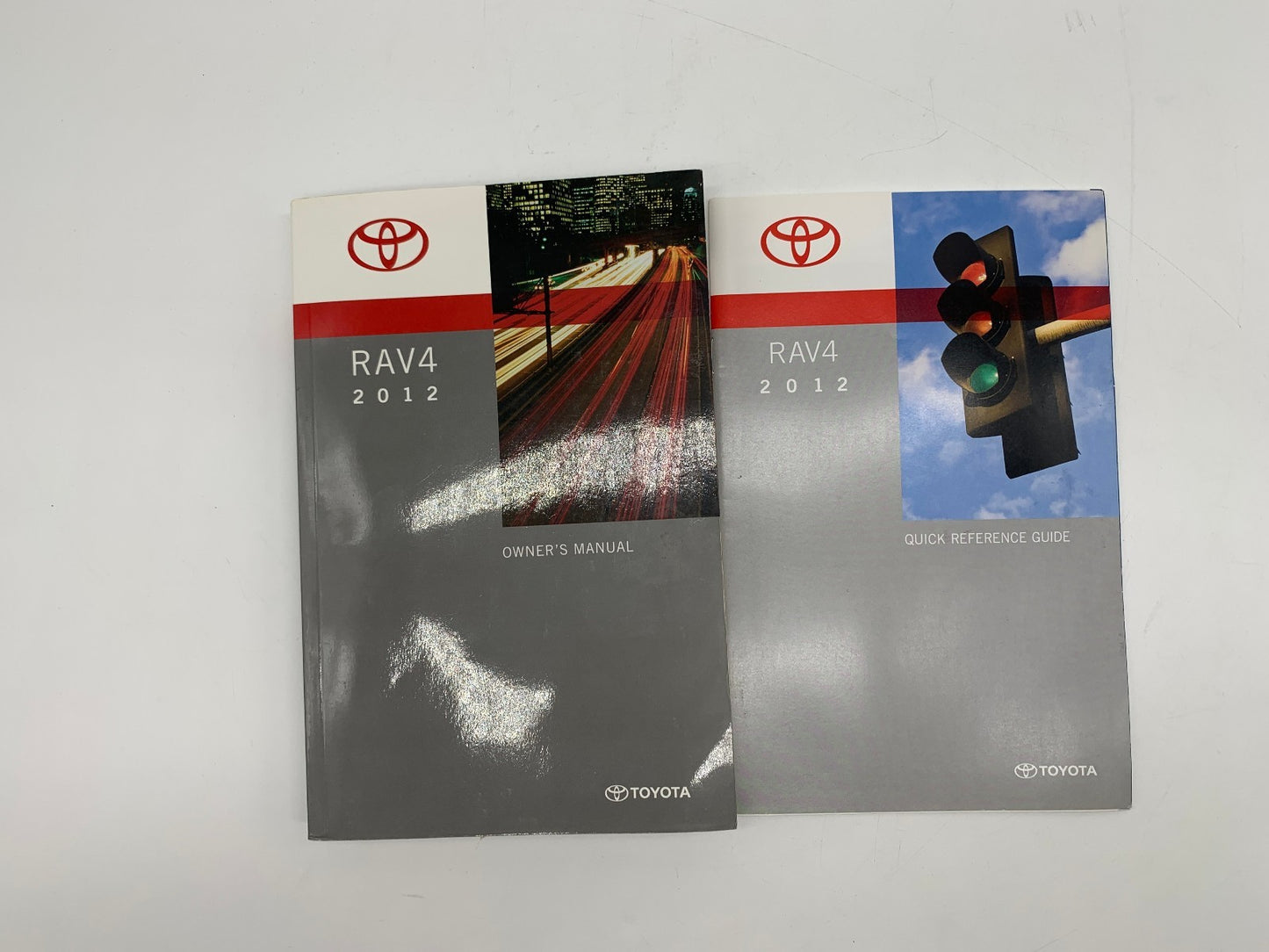 2012 Toyota RAV4 RAV 4 Owners Manual Set OEM R01B37018