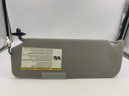 2005-2010 Toyota Sienna Passenger Sun Visor Gray Illuminated OEM A02B53035