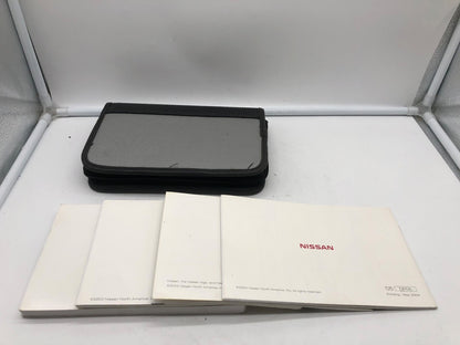 2005 Nissan Altima Owners Manual Set with Case OEM R01B50002