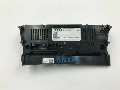 2009-2012 Audi A4 AC Heater Climate Control Unit OEM D02B23006