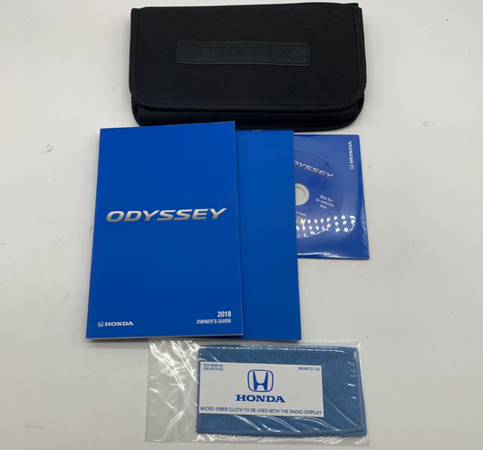 2018 Honda Odyssey Owners Manual Set with Case OEM B04B23021
