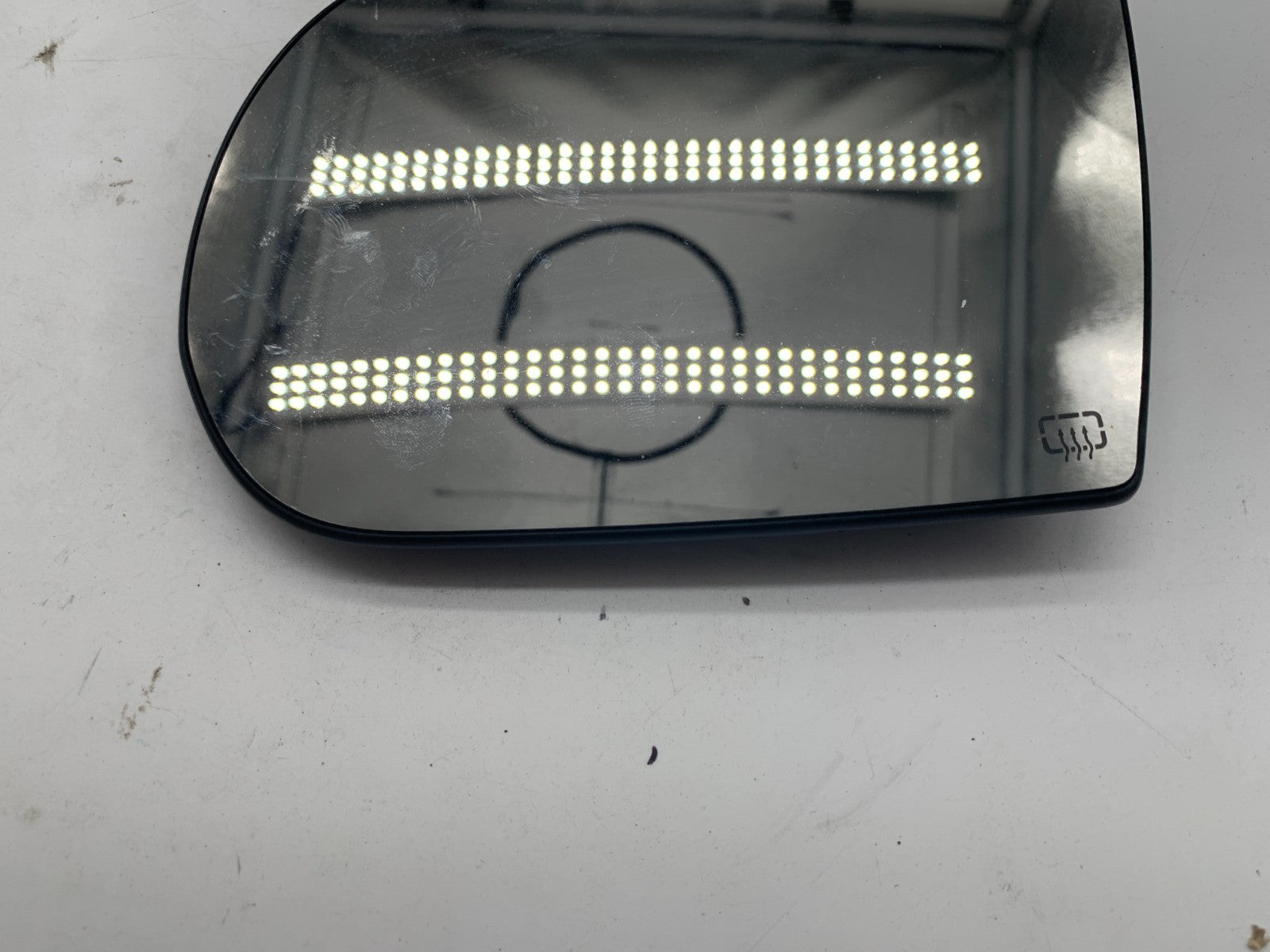 2014-2021 Jeep Cherokee Driver Side Power Door Mirror Glass Only OEM A01B56008