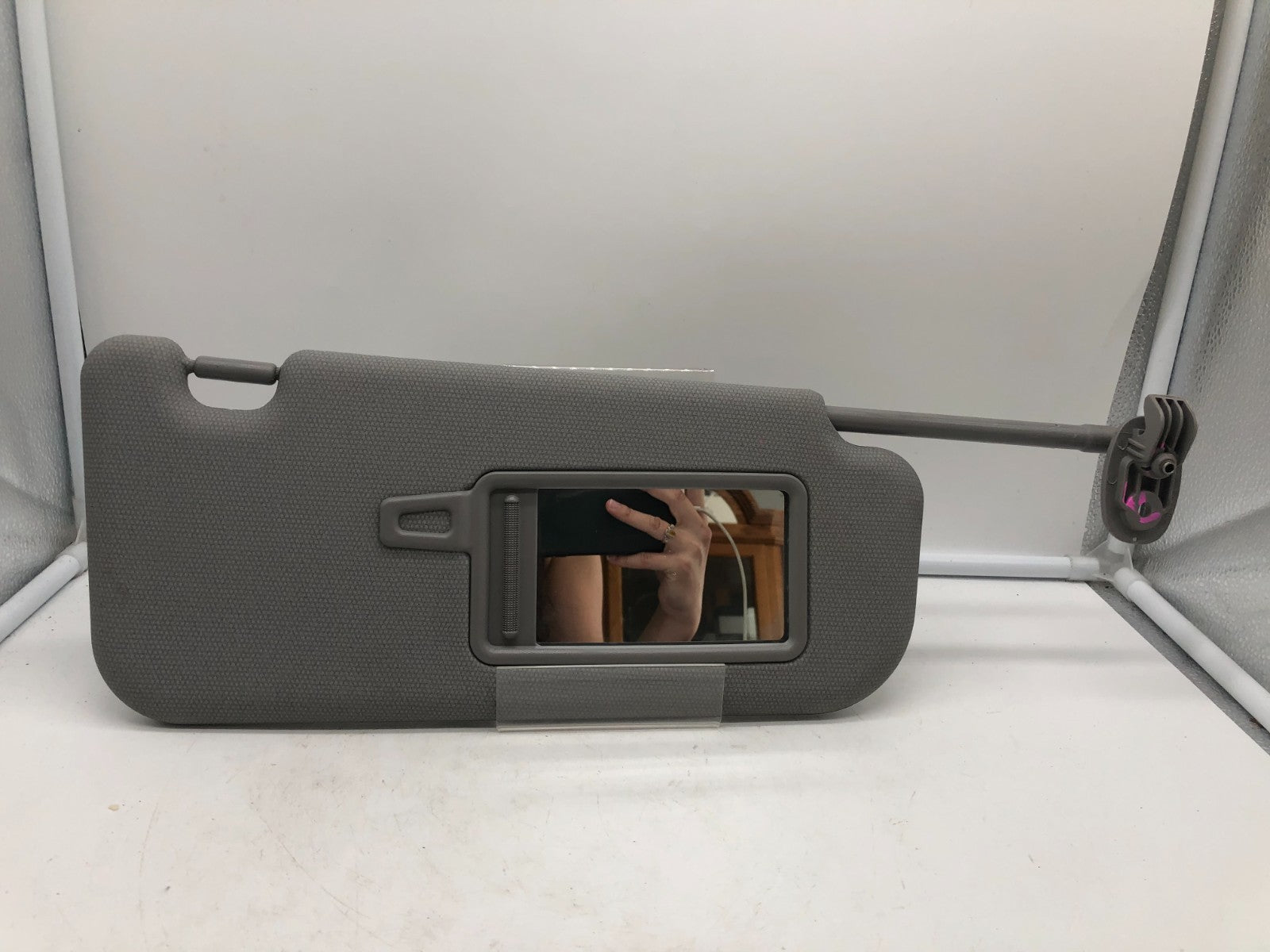 2012-2017 Kia Rio Passenger Sun Visor Gray OEM A01B07006