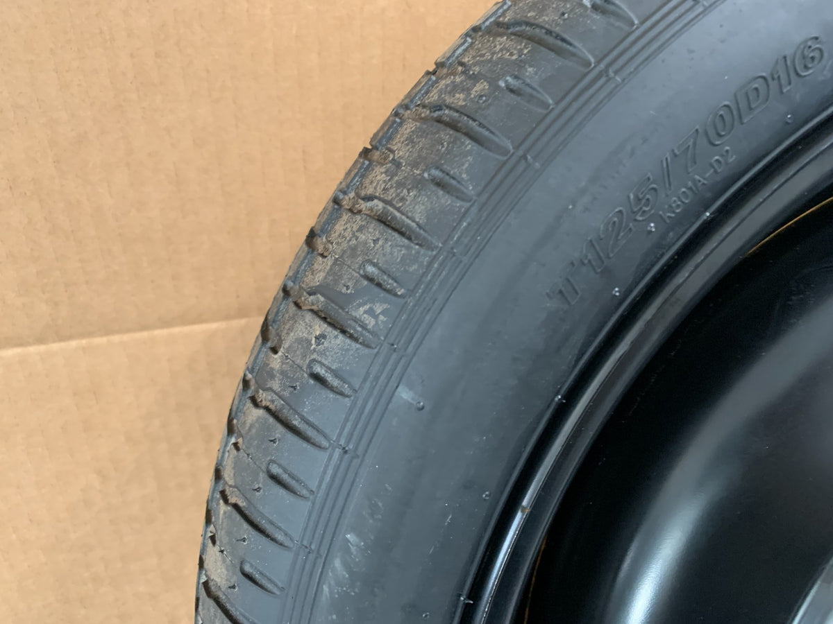 2014-2018 Mazda 3 Mazda3 16" Spare Tire Compact Donut T125/70D16