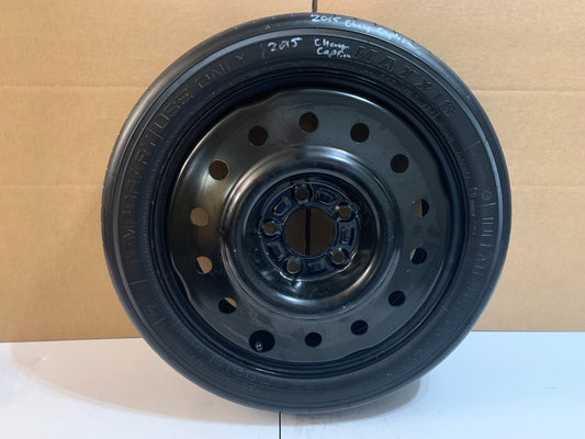 2012-2015 Chevy Captiva 16" Spare Tire Wheel Compact Donut T135/70R16