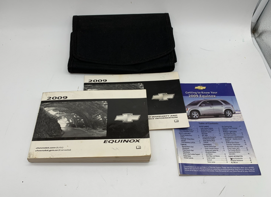 2009 Chevrolet Equinox Owners Manual Set with Case OEM B01B04048