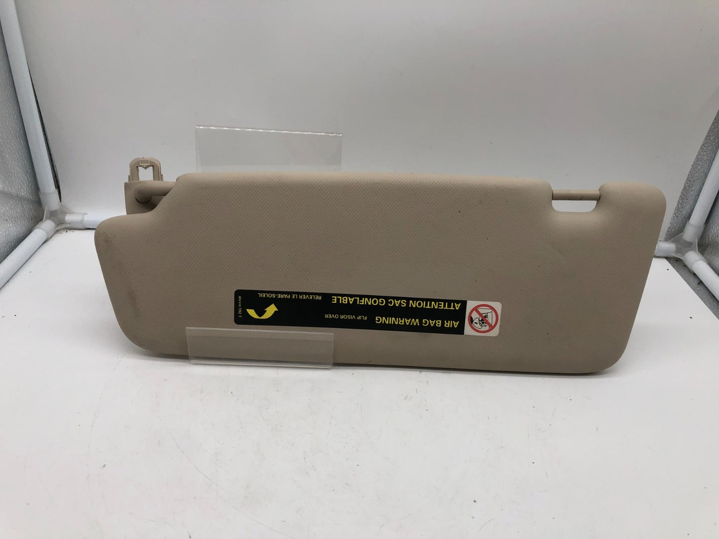 2009-2012 Audi A4 Passenger Sun Visor Gray Illuminated OEM B03B46045