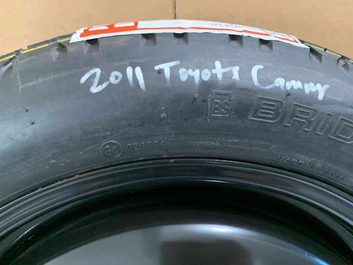 2007-2017 Toyota Camry 17" Spare Tire Compact Donut Wheel OEM T15570D17 OEM