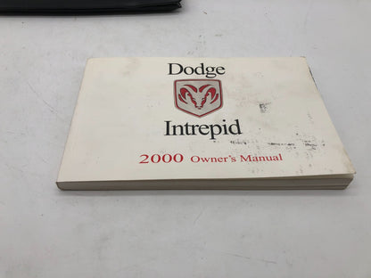 2000 Dodge Intrepid Owners Manual with Case OEM A01B42041