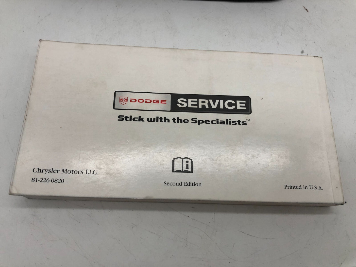 2008 Dodge Charger Owners Manual Set with Case OEM D03B67015