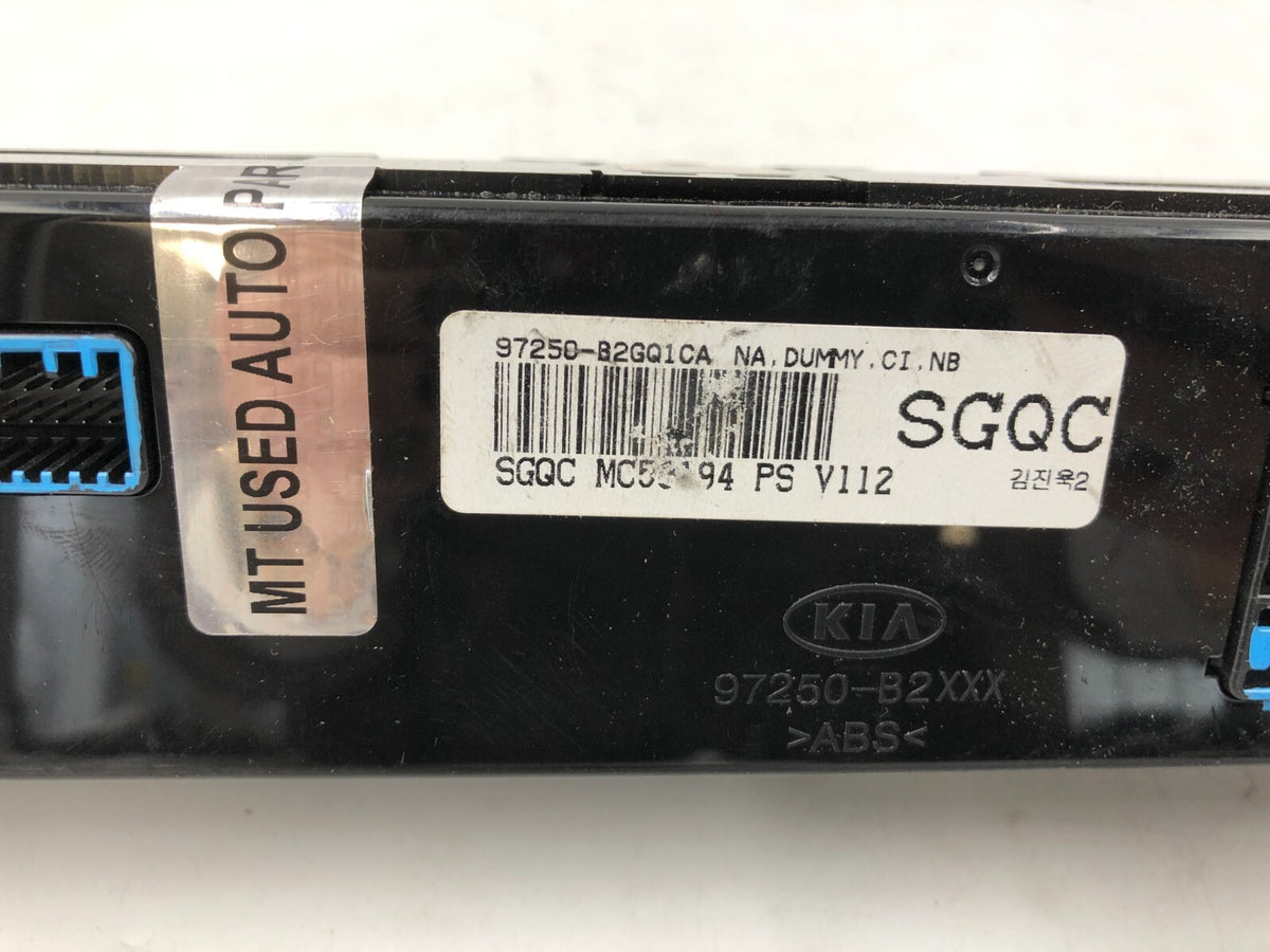 2017-2019 Kia Soul AC Heater Climate Control OEM A04B43068