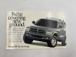 1999 Dodge Durango Owners Manual Handbook Set with Case OEM M04B36024