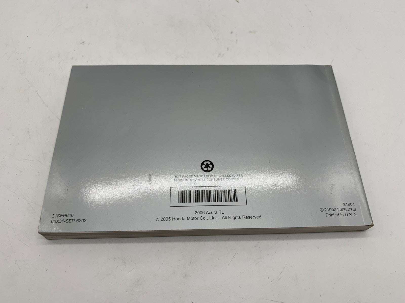 2006 Acura TL Owners Manual OEM A01B52088