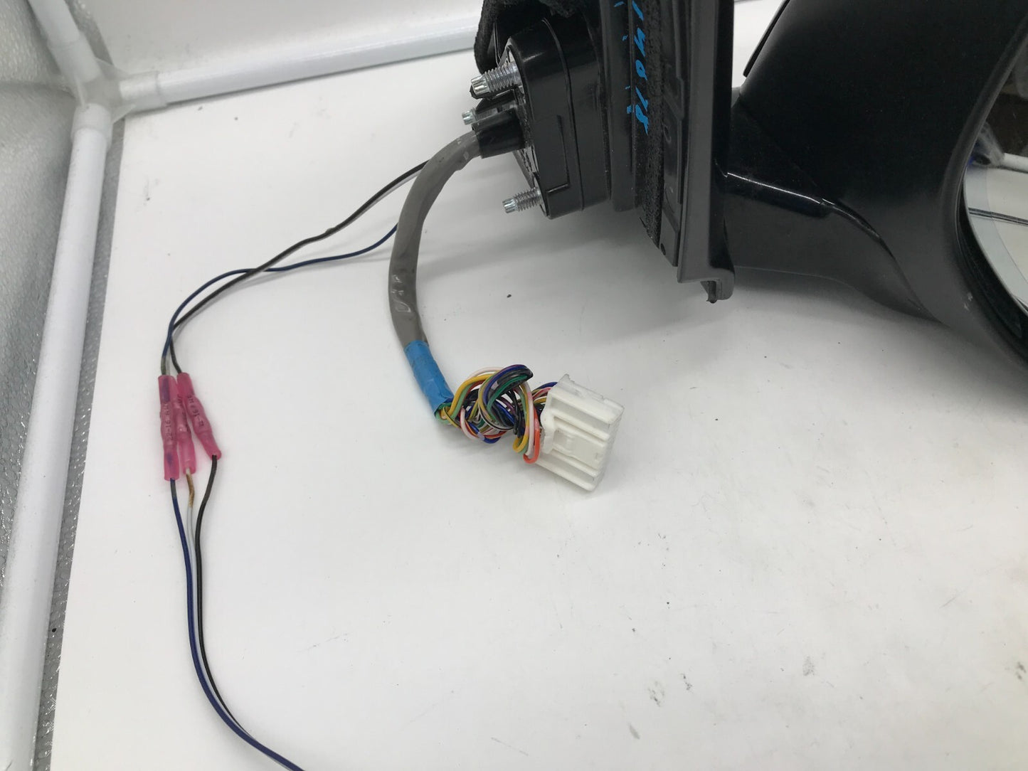 2016-2017 Infiniti Q50 Passenger Side View Power Door Mirror Gray OEM D04B63001