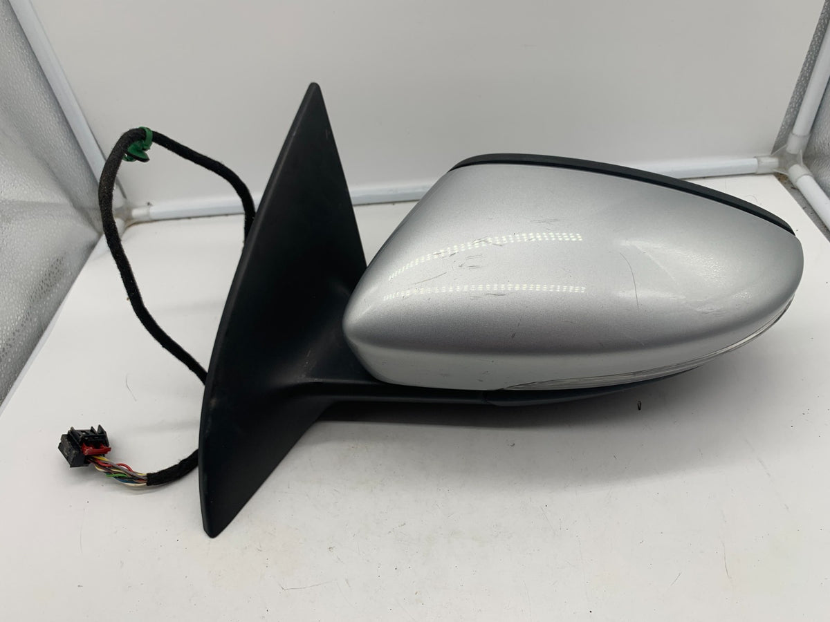 2009-2012 Volkswagen CC Driver Side View Power Door Mirror Silver OEM D01B35031
