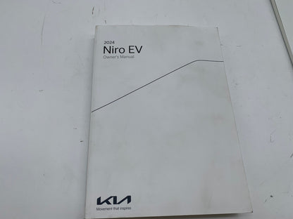 2024 Kia Niro EV Owners Manual Set OEM D03B14015
