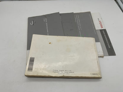 2012 Nissan Xterra Owners Manual Set OEM