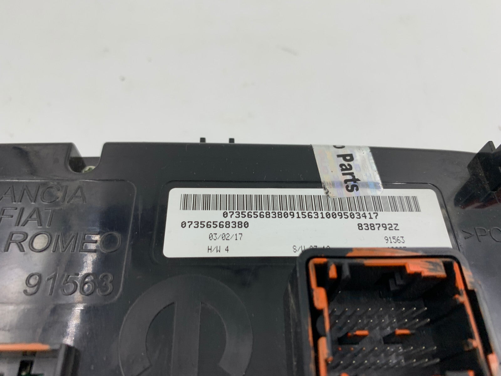 2016-2017 Fiat 500 AC Heater Climate Control Unit OEM C03B17093