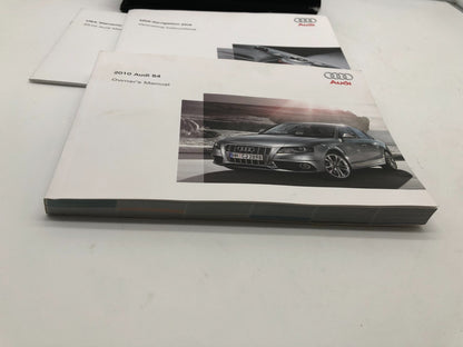 2010 Audi A4 Owners Manual Set with Case OEM R01B22015