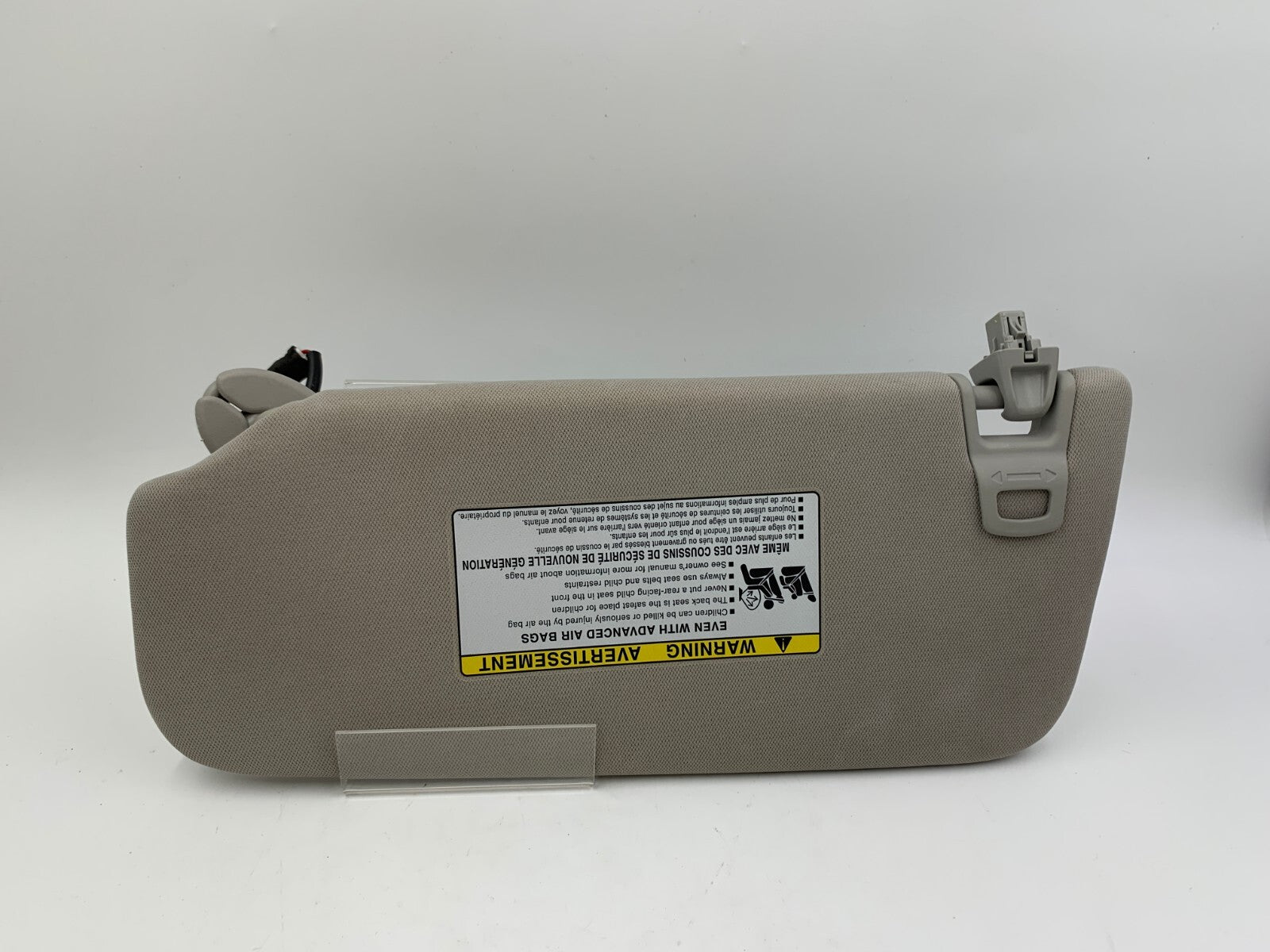 2015-2023 Subaru Legacy Passenger Sun Visor Beige Illuminated OEM C02B22048
