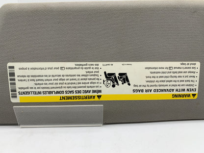 2004-2012 Chevrolet Malibu Passenger Sun Visor Gray OEM A01B41013