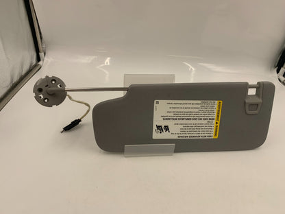 2018-2019 Chevrolet Equinox Passenger Sun Visor Gray Illumin C03B36023