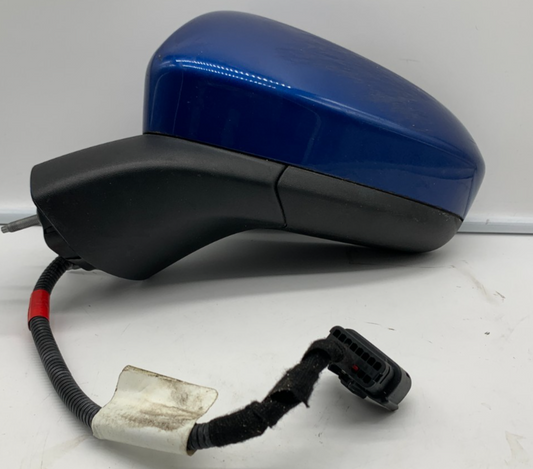2018 Ford Fusion Driver Side View Power Door Mirror Blue OEM A01B36038
