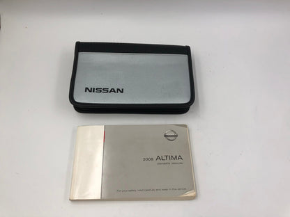 2008 Nissan Altima Owners Manual Set with Case OEM C03B10055