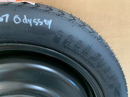 2005-2010 Honda Odyssey 17" Spare Tire Wheel Compact Donut T135/80D17