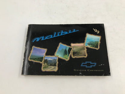 1999 Chevrolet Malibu Owners Manual OEM C02B38013