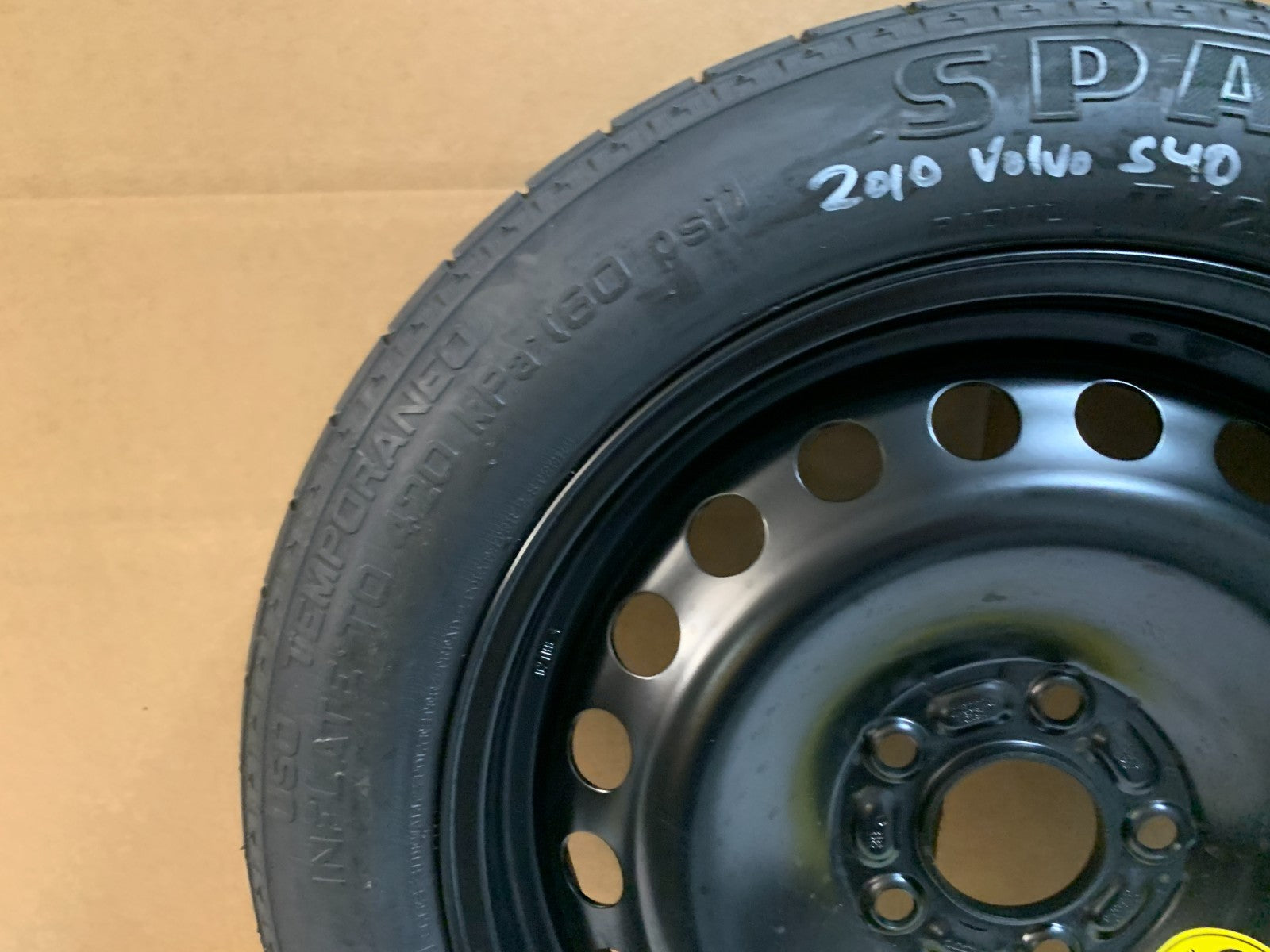 2004-2011 Volvo S40 S 40 16" Spare Tire with Jack Kit Compact Donut T125/85R16