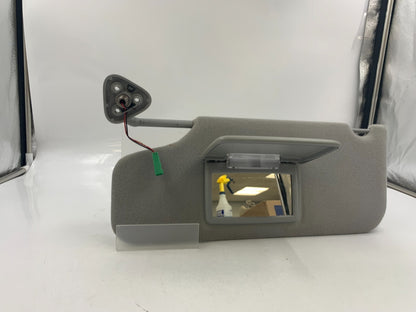 2005-2007 Ford Freestyle Driver Visor Sun Visor Gray Illuminated OEM C02B49011