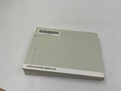 2016 Kia Forte Owners Manual Hanbook OEM C04B38045