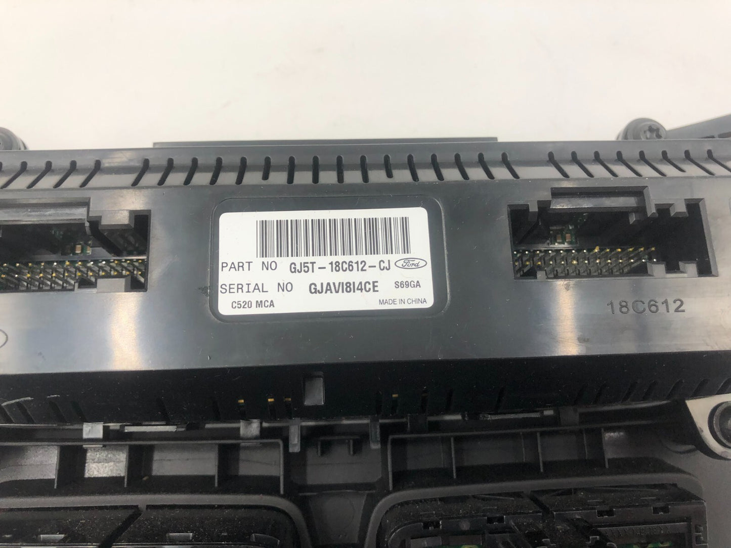 2018-2019 Ford Escape AC Heater Climate Control Unit OEM C01B44007