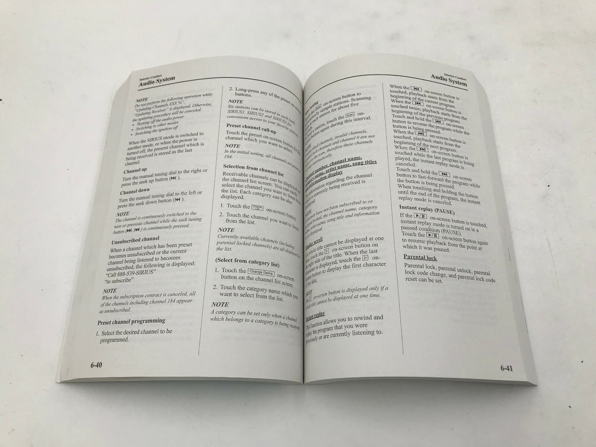2014 Mazda CX-9 CX9 Owners Manual Set with Case OEM B02B18040