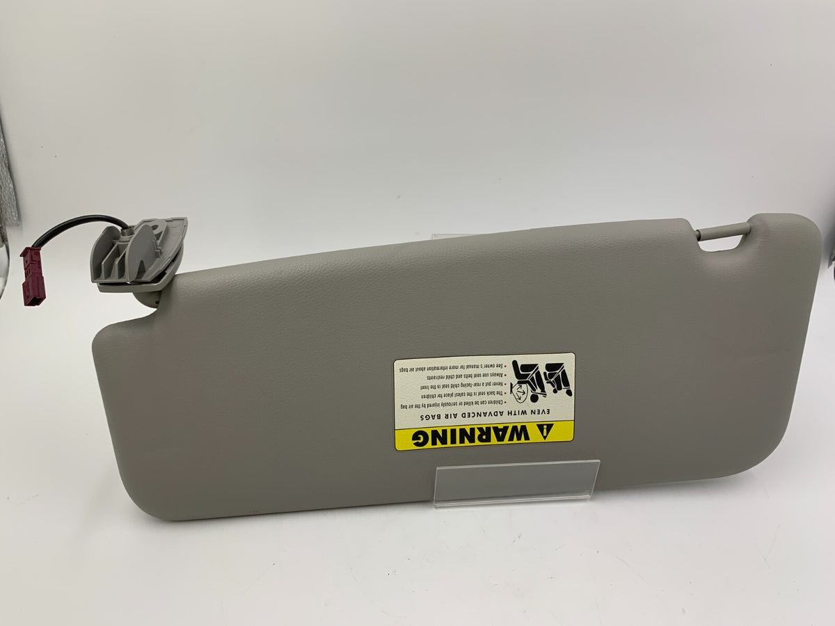 2008-2010 BMW 528i Passenger Sun Visor Gray OEM D01B11076