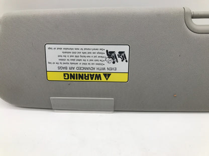 2013-2019 Hyundai Santa Fe Passenger Sun Visor Illuminated Gray OEM C01B18013