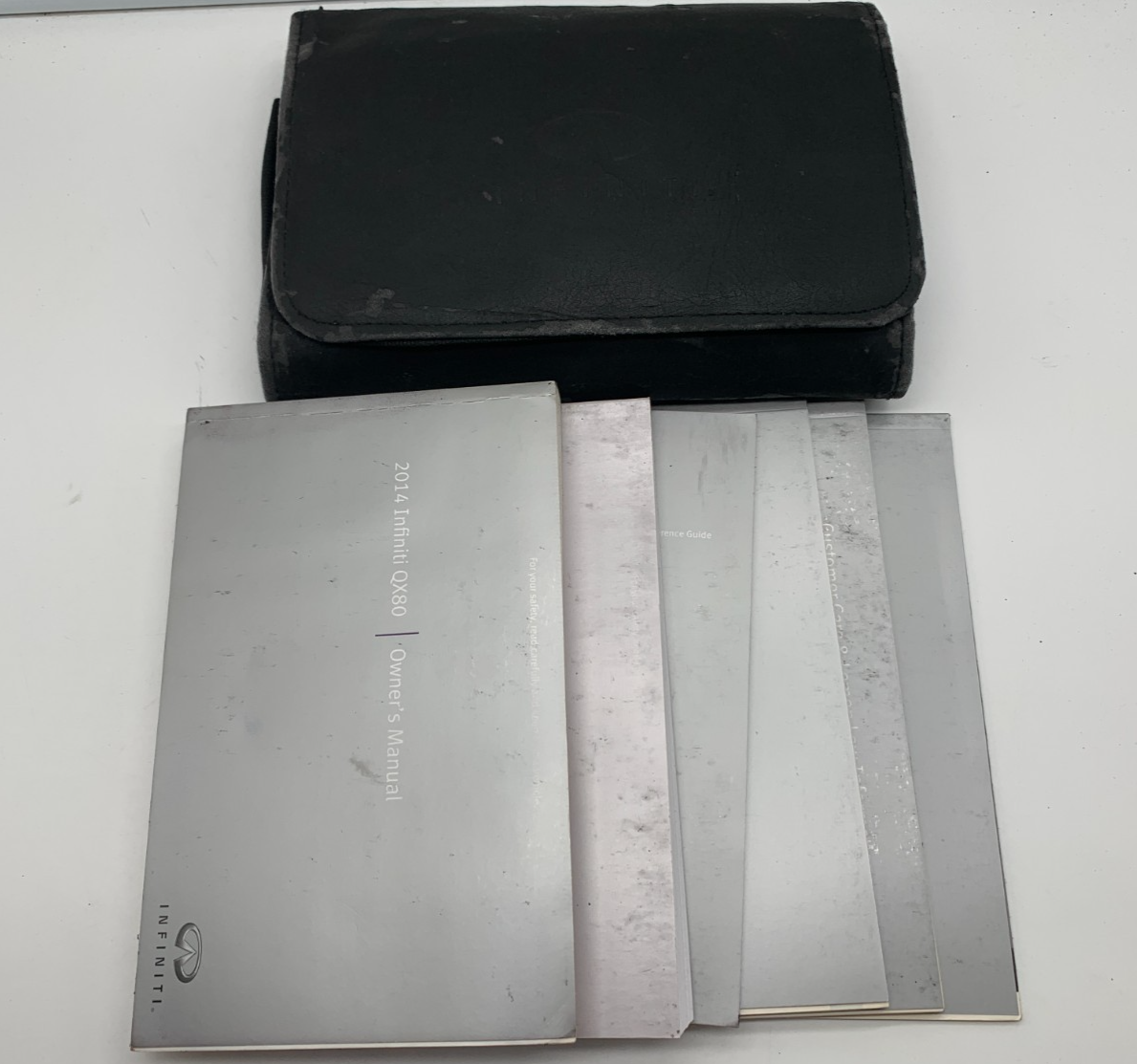 2014 Infiniti QX80 QX 80 Owners Manual Set OEM