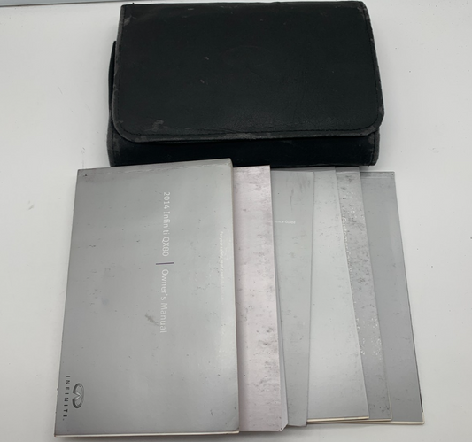 2014 Infiniti QX80 QX 80 Owners Manual Set OEM