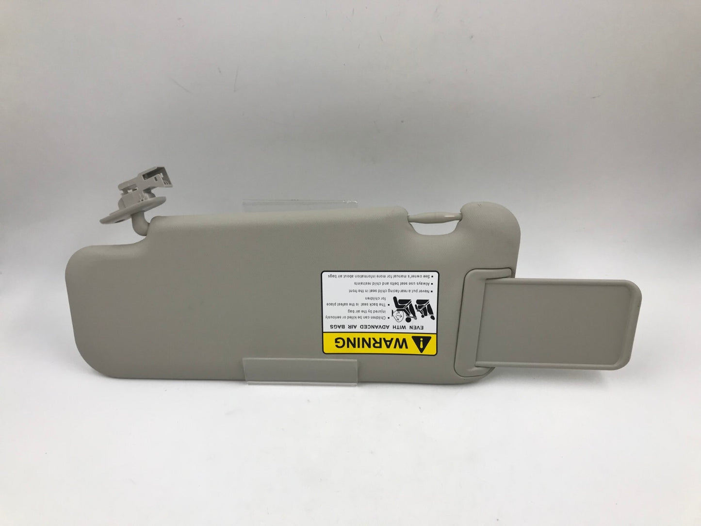 2014-2018 Mazda 3 Sedan Passenger Sun Visor Gray OEM D04B04005
