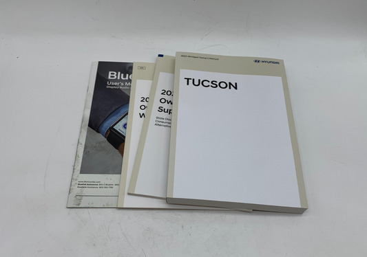 2023 Hyundai Tucson Owners Manual Set OEM B01B04005