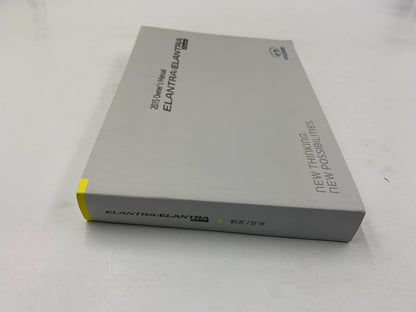 2015 Hyundai Elantra Sedan & Coupe Owners Manual OEM D02B37008